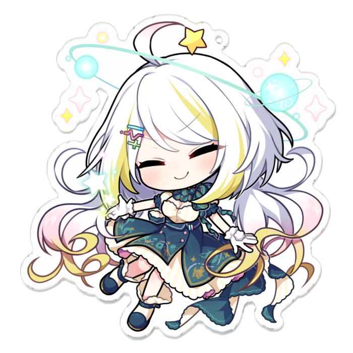 アクリルキーホルダー - 100 x 100 (mm)