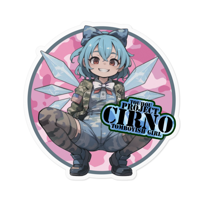 ステッカー - 100 x 100 (mm)