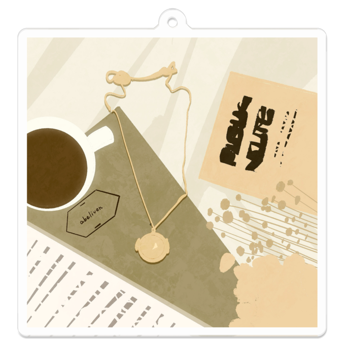 アクリルキーホルダー - 70 x 70 (mm)