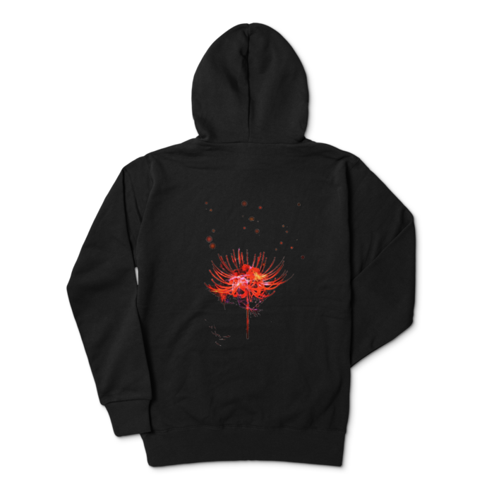 ジップパーカー - L - ブラック