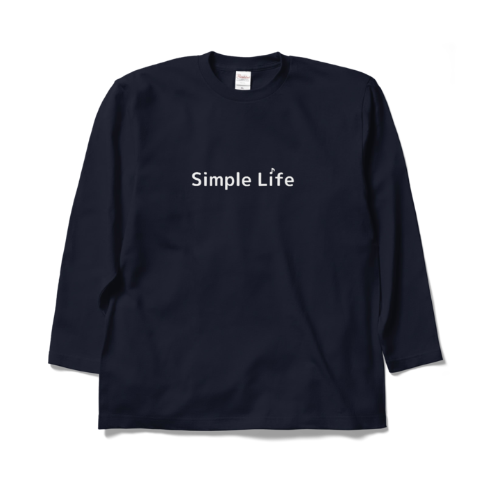 ロングスリーブTシャツ♪　紺色　XL