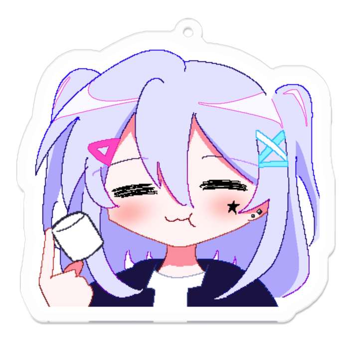 アクリルキーホルダー - 70 x 70 (mm)