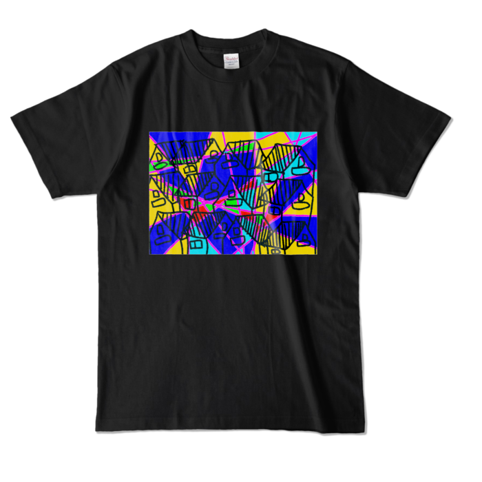 カラーTシャツ - L - ブラック (濃色)
