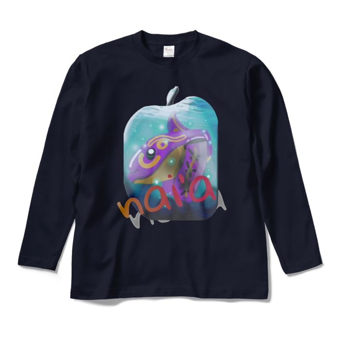 ロングスリーブTシャツ - M - ネイビー