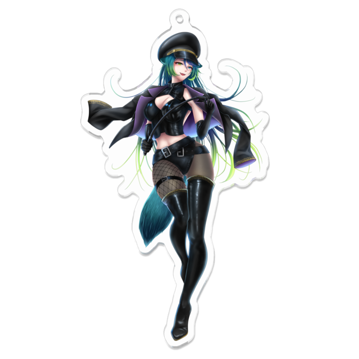 アクリルキーホルダー(コーティング) - 100 x 100 (mm)