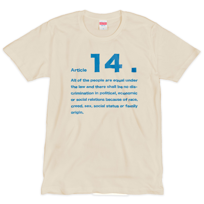 Tシャツ（シルクスクリーン印刷） - L - 1色(10)