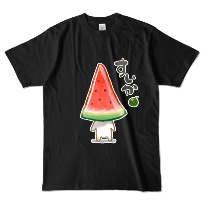 カラーTシャツ - L - ブラック (濃色)