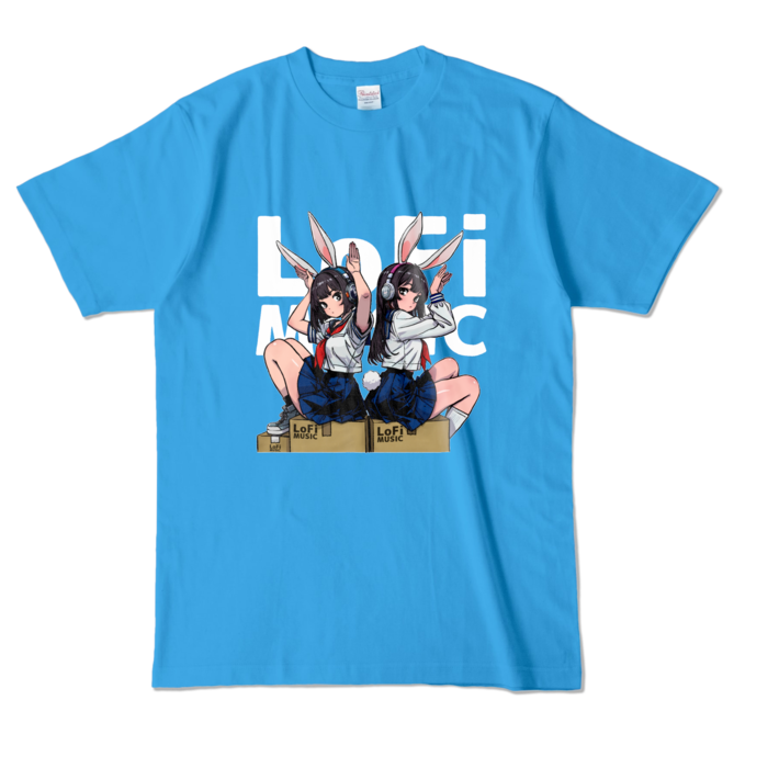 カラーTシャツ - L - ターコイズ (濃色)