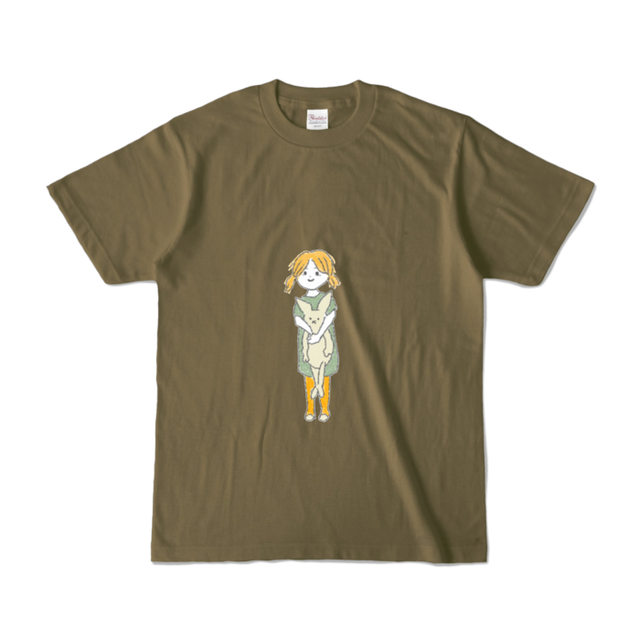 カラーTシャツ - S - オリーブ (濃色)