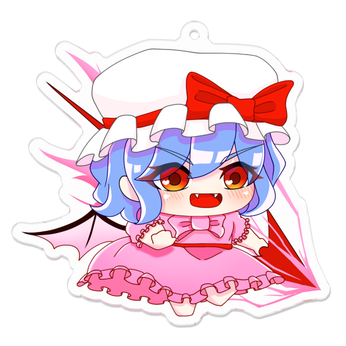 ちびキャラ レミリア・スカーレット アクリルキーホルダー 東方