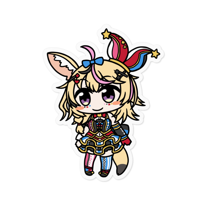 ステッカー - 100 x 100 (mm)