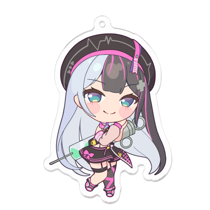 アクリルキーホルダー - 70 x 70 (mm)