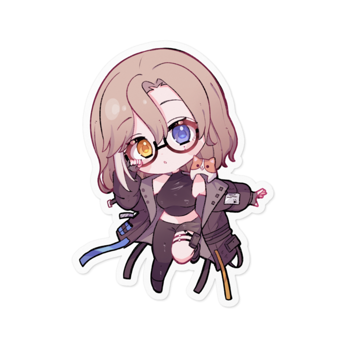 ステッカー - 100 x 100 (mm)