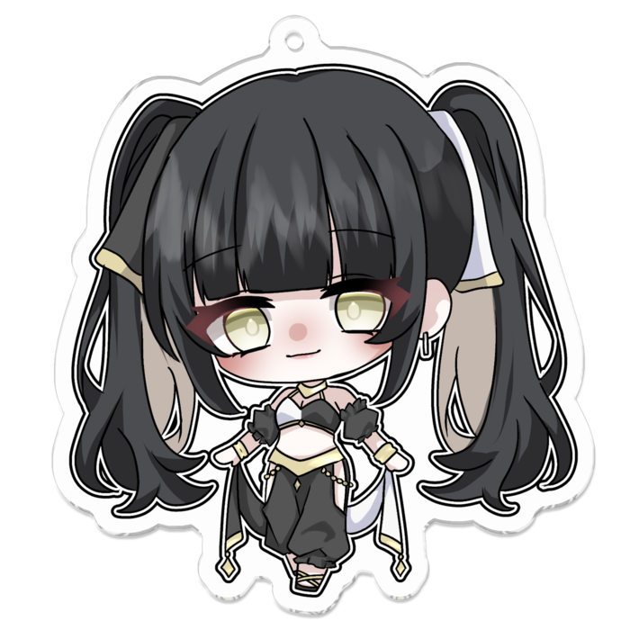アクリルキーホルダー - 70 x 70 (mm)