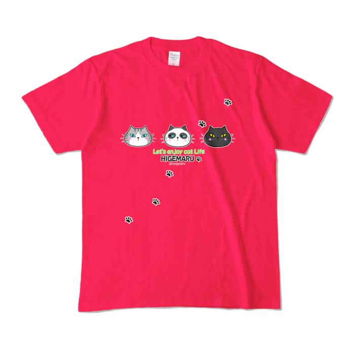 カラーTシャツ - M - ホットピンク (濃色)