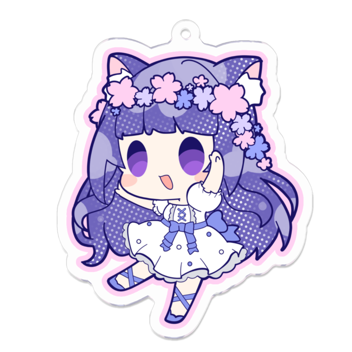 アクリルキーホルダー - 70 x 70 (mm)