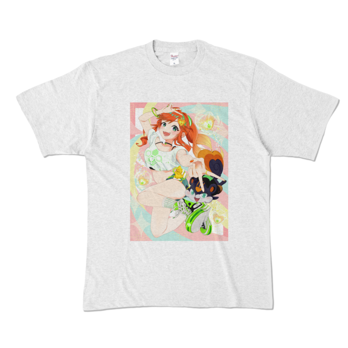 カラーTシャツ - XL - アッシュ (淡色)