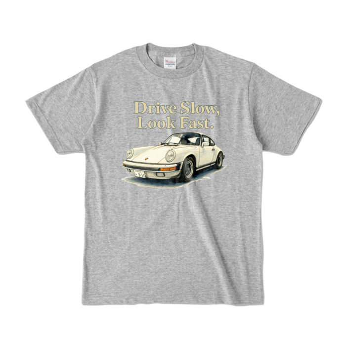 カラーTシャツ - S - 杢グレー (濃色)