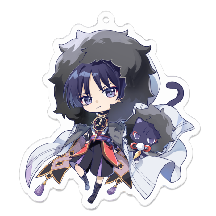 アクリルキーホルダー - 70 x 70 (mm)