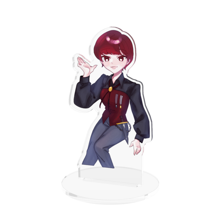 最香ハナコアクリルフィギュア - 100 × 100 (mm)