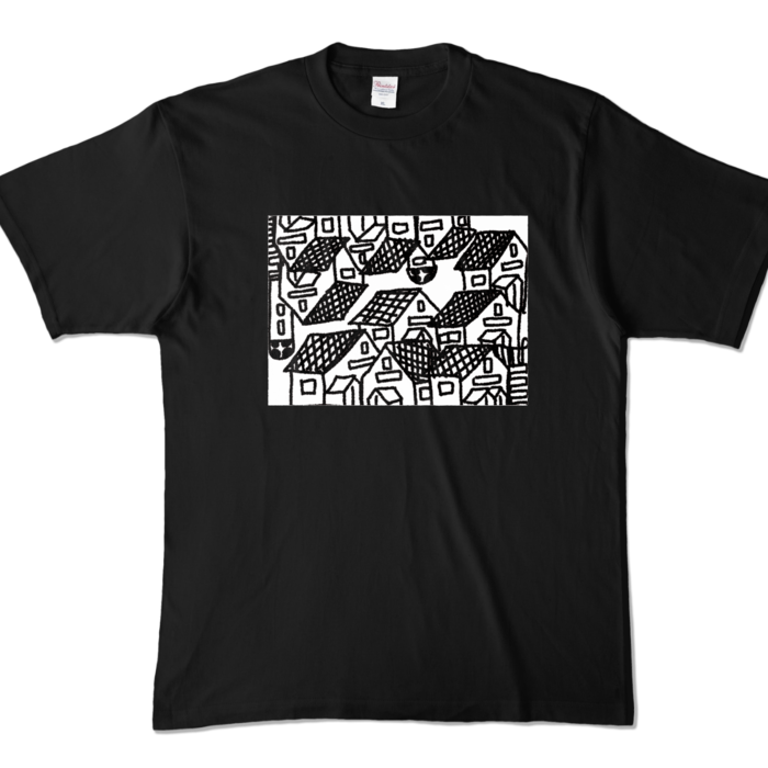 カラーTシャツ - XL - ブラック (濃色)