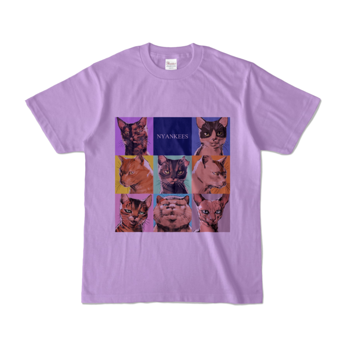 カラーTシャツ - S - ライトパープル (淡色)