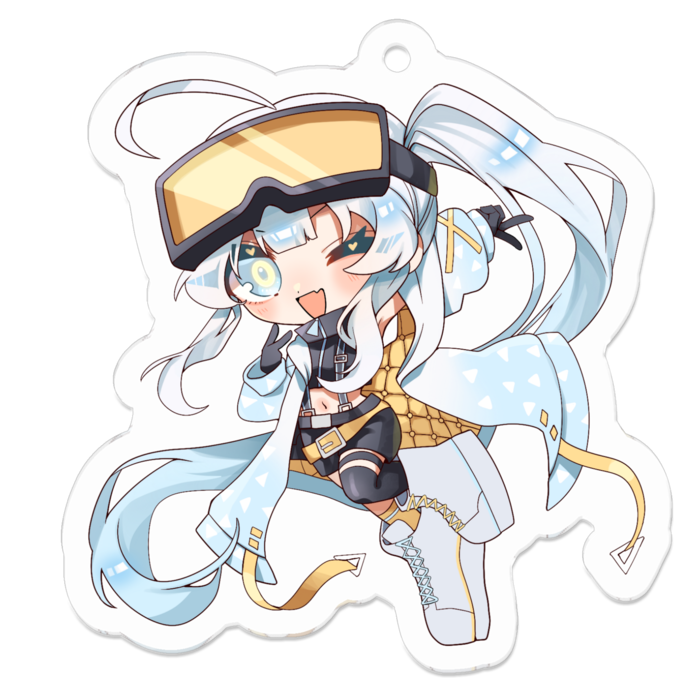 アクリルキーホルダー - 50 x 50 (mm)