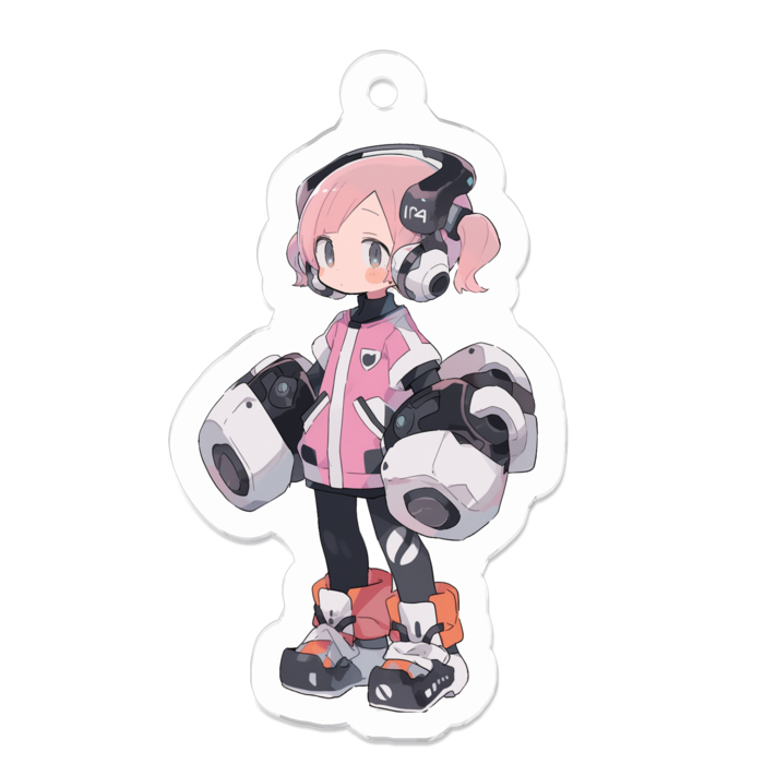 アクリルキーホルダー - 50 x 50 (mm)