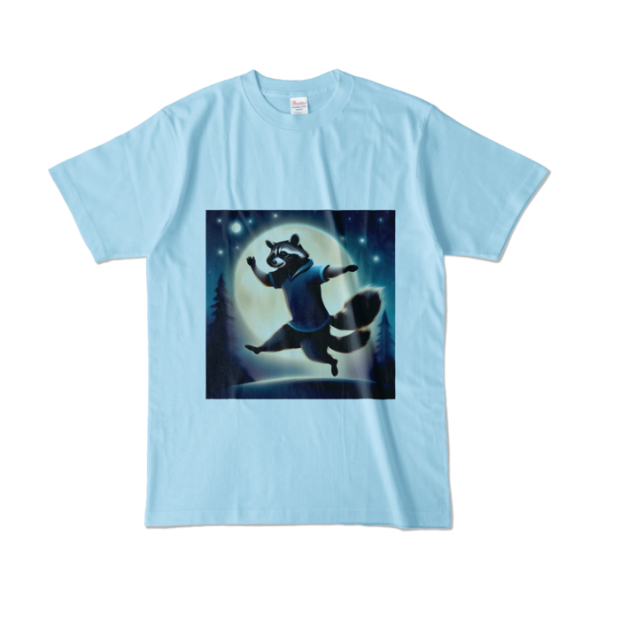 カラーTシャツ - L - ライトブルー (淡色)