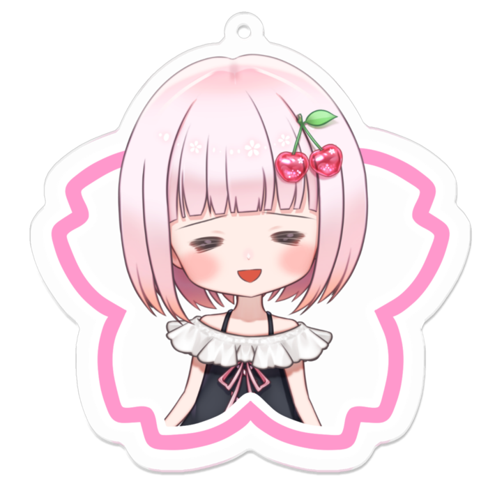 アクリルキーホルダー - 70 x 70 (mm)