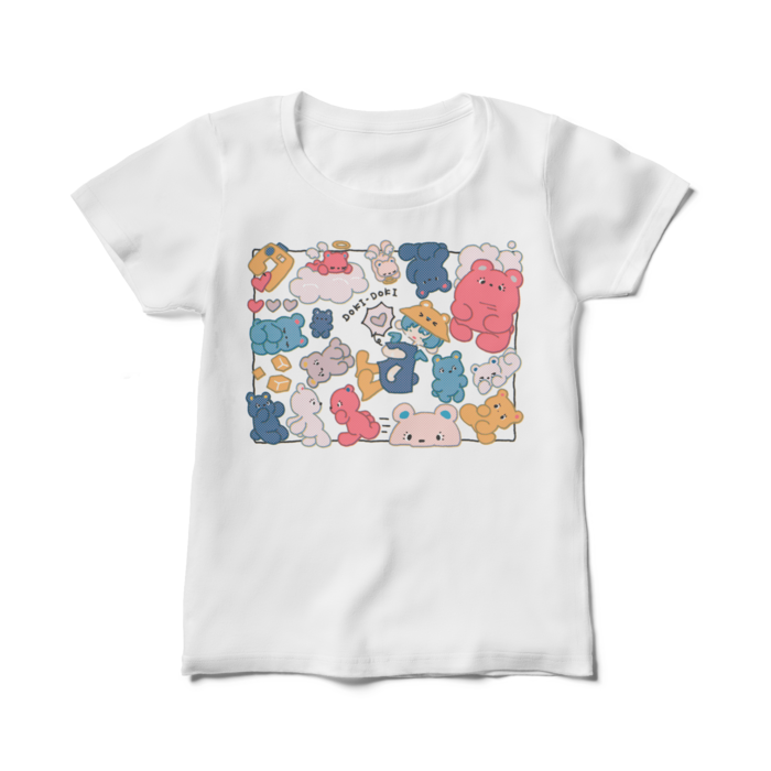 レディースTシャツ - M - 白