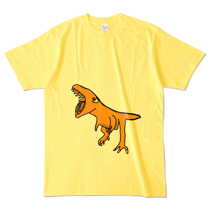 カラーTシャツ - L - イエロー (濃色)
