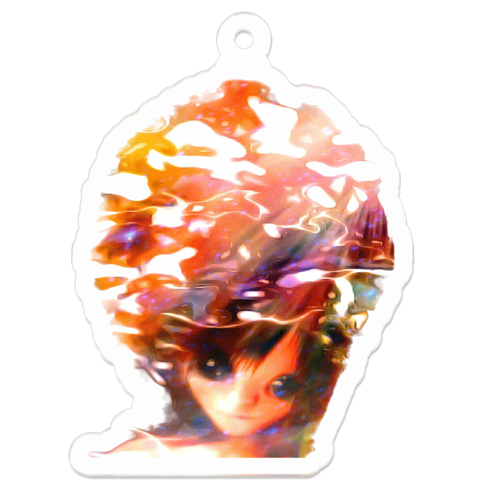 アクリルキーホルダー - 50 × 50 (mm)