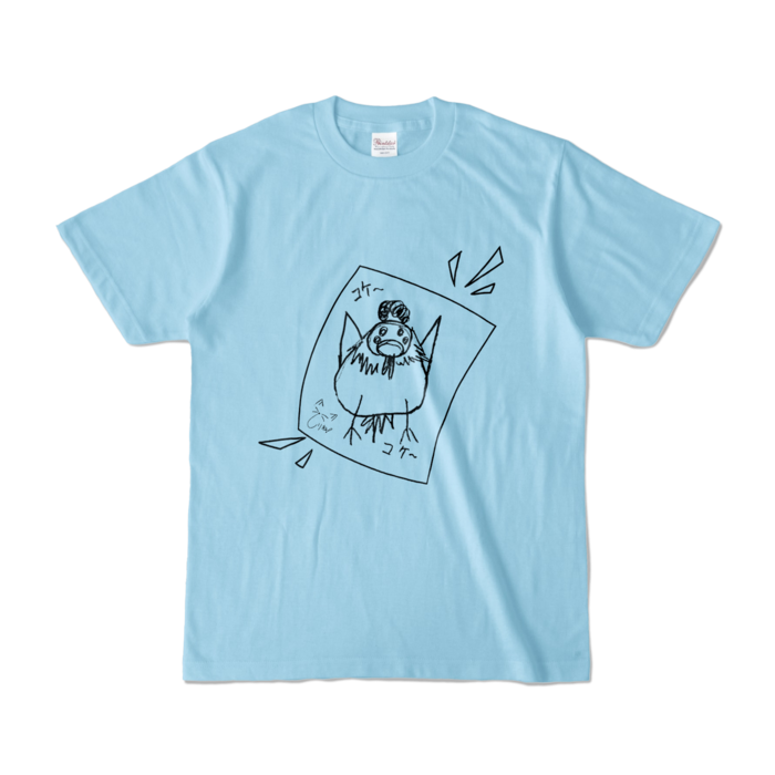 カラーTシャツ - S - ライトブルー (淡色)