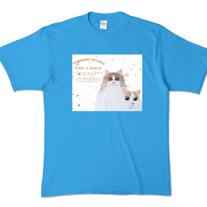 カラーTシャツ - XL - ターコイズ (濃色)