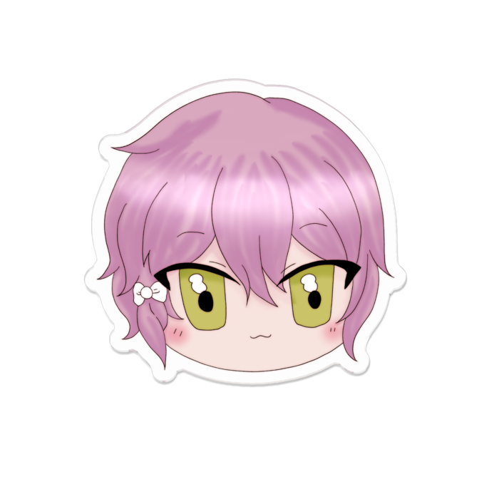 アクリルバッジ - 70 x 70 (mm)