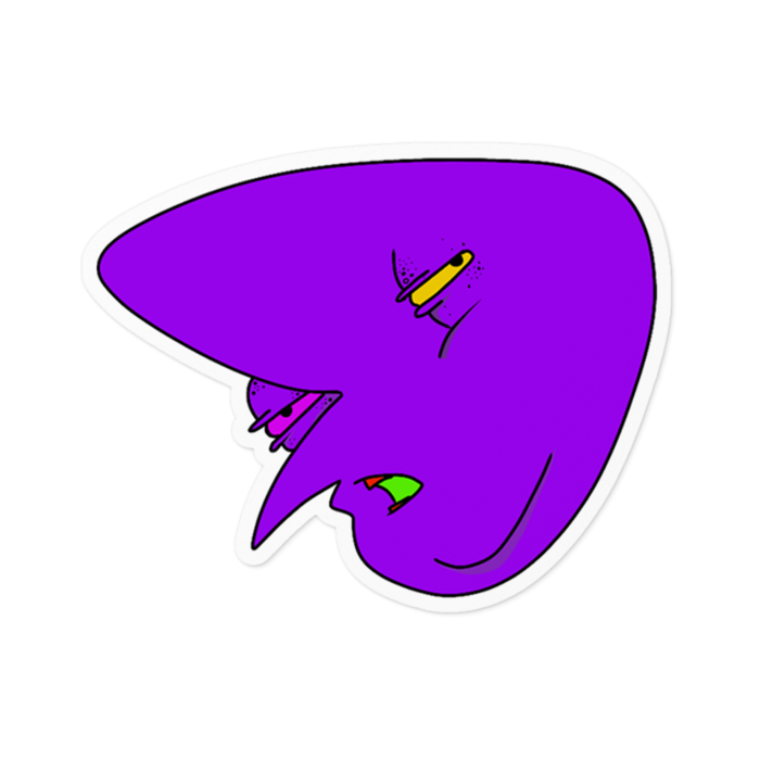 ステッカー - 100 × 100 (mm)(1)