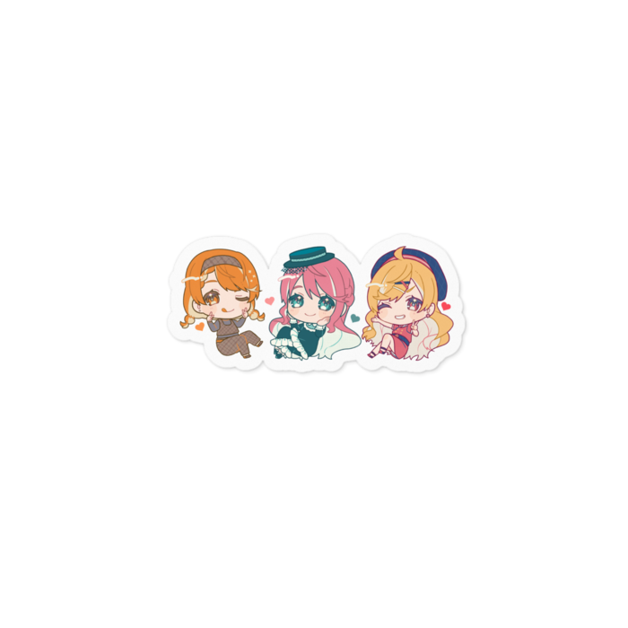 ステッカー - 100 x 100 (mm)