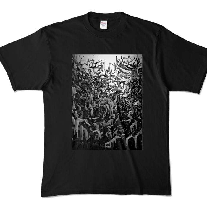 カラーTシャツ - XL - ブラック (濃色)