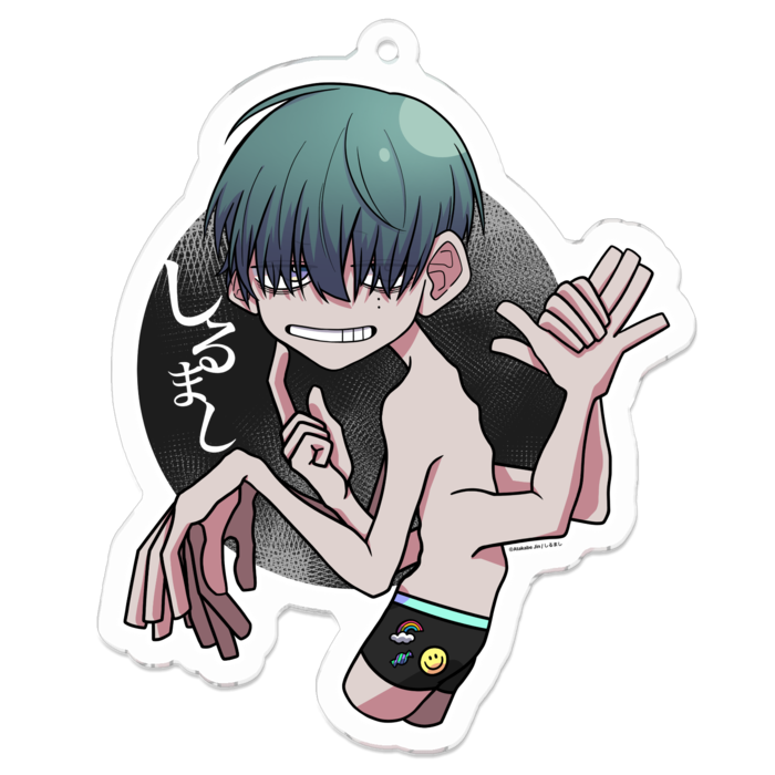 アクリルキーホルダー - 70 x 70 (mm)