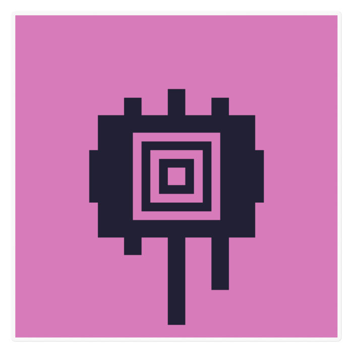 ステッカー - 160 x 160 (mm)