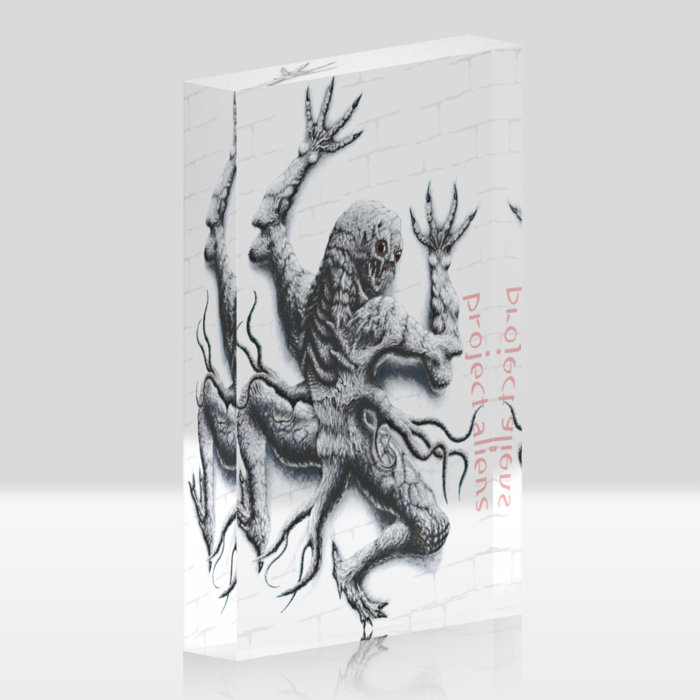 Project Aliens　アクリルブロック - 100x148mm