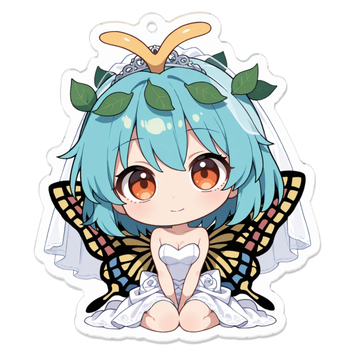 アクリルキーホルダー - 70 x 70 (mm)(キャラのみ)