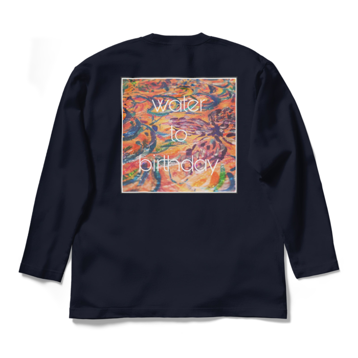 心華-shinka-ロングスリーブTシャツ - L - ネイビー