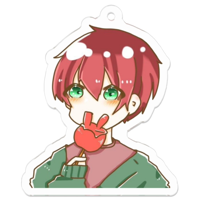 アクリルキーホルダー（コーティング） - 50 x 50 (mm)