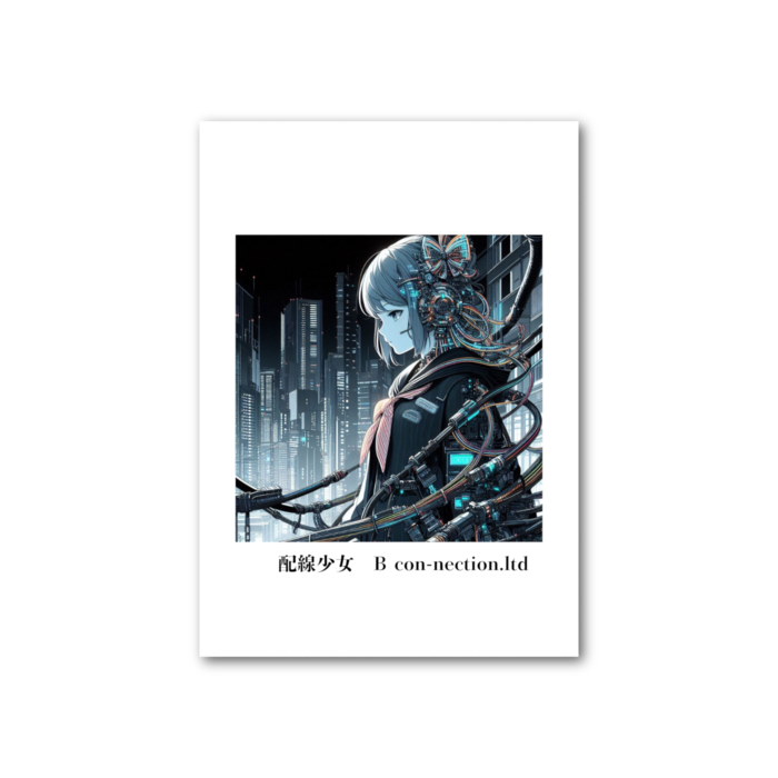 フォト風カード - 縦 - 片面