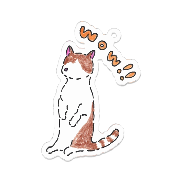 アクリルキーホルダー - 70 x 70 (mm)