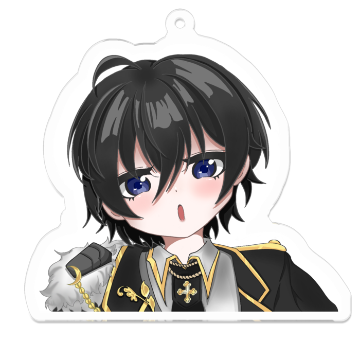 アクリルキーホルダー（コーティング） - 70 x 70 (mm)