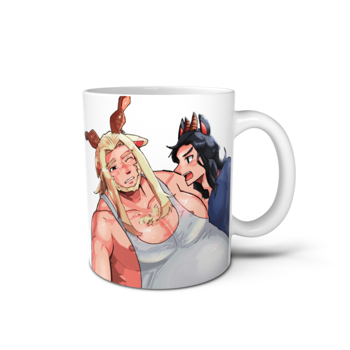 マグカップ - 直径 8 cm / 高さ 9.5 cm