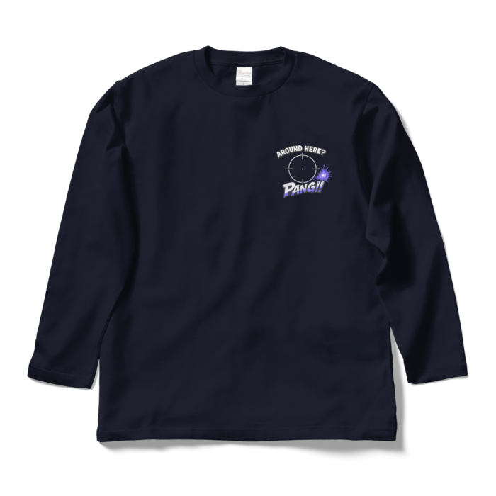 ロングスリーブTシャツ - L - ネイビー